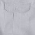thumbnail image 3 of Short Sleeve Shirts for Men with Pockets and Collared Button-Down Tshirts Shirt Mens Casual Solid Color Breathable Slim Lapel Going-Out Work Tees Tops, 3 of 6
