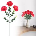 2Pcs Realistic Artificial Spring Flower Stems, Multi-Color Faux Floral ...