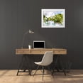 thumbnail image 3 of Young, Chamira 14x12 White Modern Wood Framed Museum Art Print Titled - Tranquil Lake II, 3 of 4