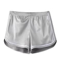thumbnail image 2 of OIUUAK Women's Solid Color Pocket Loose High Waist Casual Stylish Shorts, Light Weight Pants for Women Summer, Lightweight Summer Pants Women, Womens Linen Shorts, 2 of 2