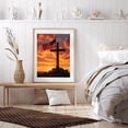 thumbnail image 6 of Diamond Art Kit for Adults, Sunset Cross Flag Rocky Landscape Diamond Painting for Adults Beginners, 5D DIY Diamond Art Painting Kits, Colorful Diamond Painting Craft for Home Decor 12x16, 6 of 7