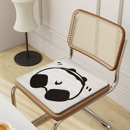 RuiJiao Ice Silk Chair Cushion for Summer Cooling Breathable Non-Slip Office Car Seat Pad 40x40cm Multicolor with Airflow Mesh Design