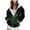 Light Green_1, variant on Towmus Fall Clothes for Women Snowflake Print Graphic Xmas 2025 Zip Up Long Sleeve Hooded Sweatshirts Drawstring Winter Coat