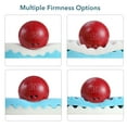 thumbnail image 4 of 4 inch Memory Foam Mattress Topper, Dual Layer Mattress Topper with Removable & Washable Cover, 4 of 8