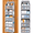 Gray, variant on GAZILY® 5-Tier Over the Door Hanging Organizer with Mesh Pockets, 44 lb Capacity Behind Door Organizer, Gray