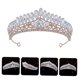 thumbnail image 5 of unbranded Tiara De Para Novia Con Único Y Materiales Metálicos Cómodos Y Ligeros, 5 of 8
