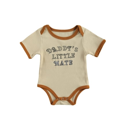 

Binpure Embroidered Romper Letter Pattern Short Sleeve Round Neck Playsuit