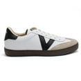 thumbnail image 3 of Victoria Men's Berlín Faux Leather And Split Leather Cyclist Sneakers, White,8 M US, 3 of 7