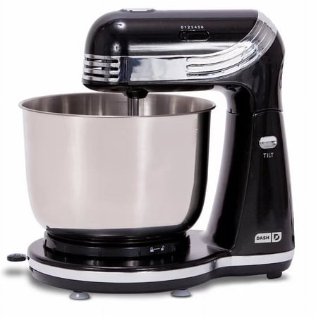 Black DASH Mixers 6 Speed 2.5 Qt. Stand Mixer