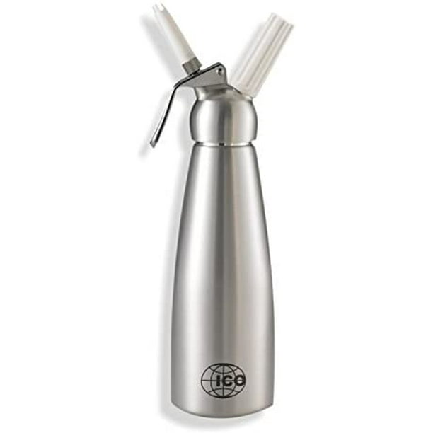 ICO Professional Aluminum Whipped Cream Dispenser (1 Quart/1 L