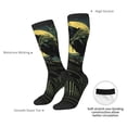 thumbnail image 4 of Naloa MoonNight Sky Crow Thigh High Socks Extra Long Stretchy Sock Women Over Knee High Opaque Stocking Daily Wear, 4 of 6