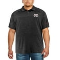 thumbnail image 4 of Men's Colosseum Black Mississippi State Bulldogs Big & Tall Down Swing Polo, 4 of 6