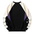 thumbnail image 3 of Fashionable Round Neck Sweatshirts for Men Beige Pullover Casual Long Sleeve Plus Size L Up to 65% off!, 3 of 3