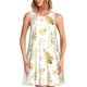 thumbnail image 1 of Fotbe Gold Christmas Tree Vestido de Verano sin Mangas para Mujer – Vestido Midi Línea A, Estilo Camiseta Floral, Vestido Playero Casual y Fluido, 1 of 7