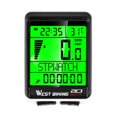 thumbnail image 1 of koolsoo 2.1inch Computer Bike Wireless Stopwatch Cycling meter Multifunction LED Backlight, 1 of 9