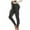Dark Gray, variant on Besolor Womens Plus Size Fleece Lined Leggings Soft High Waisted Stretch Thermal Warm Workout Yoga Pants