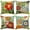 Mixed 4PCS, variant on Spring Summer Pillow Covers 18x18 Set of 4, Outdoor Sunflower Pillow Case, Floral Sofa Couch Patio Cushion Case, Cushion Covers for Holiday Home Seasonal Decor