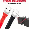 thumbnail image 4 of 2 Pcs Battery Inverter Cable 6AWG 12 Inch Positive Negative Power Inverter Wire with 0.31in Tinned Copper Lugs for Solar Boat RV Car, 4 of 7