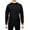Black, variant on Access Men's Heavyweight Long Sleeve Thermal Crew Neck Top