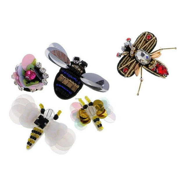 Lindo / Forma Parches Coser Apliques Hechos Rhinestone Diy Adorno Apliques Ropa Bolsas Decoración mayimx Abalorios de lentejuelas de abalorios