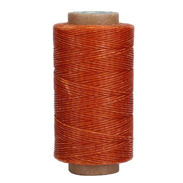 150D 820.2ft Waxed Thread Handmade Flat Sewing Stitching Cord Accessories for DIY Leather CraftLight Khaki