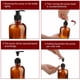 thumbnail image 4 of CHAO Dispensador de Jabón 500ml (Verde Azulado), Botella Vacía de Plástico con Bomba Exprimible, Recargable, para Aceites Esenciales, Lociones, Champús y Acondicionadores, 4 of 5
