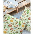 thumbnail image 3 of Outdoor Waterproof Pillow Covers Pack of 2, Summer Watercolor Style Popsicle Lemon Shell Decorative Throw Pillowcases Cushion Covers for Garden Patio Tent Sofa Couch, 26x26 inch, 3 of 8