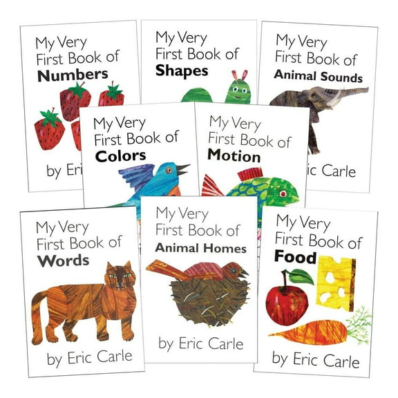 Kaplan Early Learning Company My Very First Eric Carle Board Books - Set of 8
