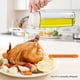 thumbnail image 2 of Olive Oil Dispenser Auto Flip Salad Dressing Bottle Oil Cruet Glass Leakproof Bottle Dispensing Cru, 2 of 5
