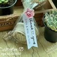 thumbnail image 4 of Etiquetas adhesivas personalizadas para decoración de boda, etiqueta de recuerdo de boda, etiqueta de papel Kraft/blanco, 4 of 4