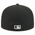 thumbnail image 4 of Men's New Era Black New York Yankees Soutache 59FIFTY Fitted Hat, 4 of 5