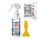thumbnail image 1 of Limpiador de frigorífico congelador Spray limpiador de frigoríficos 120ml | Desodorizante seguro para alimentos | Derretimiento rápido de hielo y quitamanchas | Eliminador de olores | Solución, 1 of 2