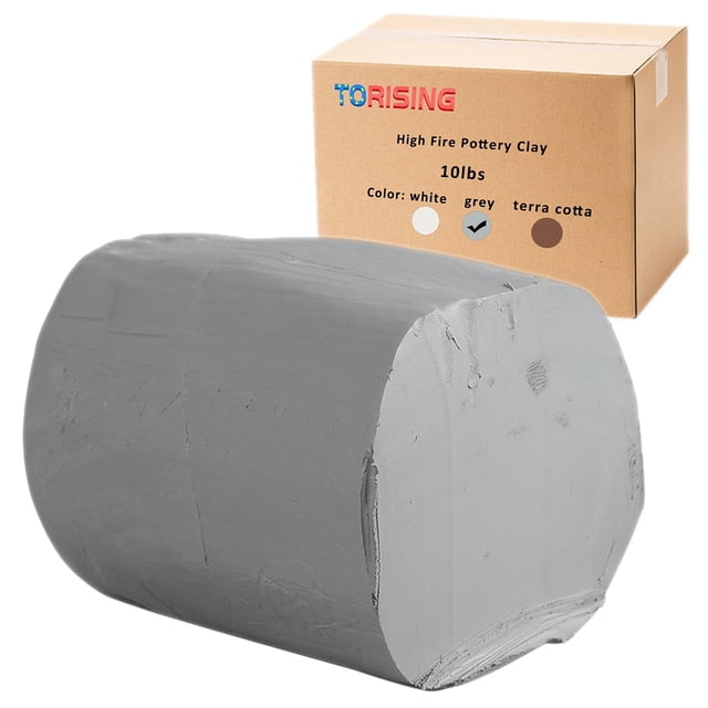 Arcilla de gres para cerámica TORISING de cocción media-alta 4.5 kg cono 6-10