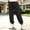 Black # Boys Pants, variant on Falkdiz Boys Loose Pants Back to School Outdoor Pockets Lightweight Joggers Casual Pantalones Relaxed fit Trousers for Boys, Army Green, Size: 5-6 Years