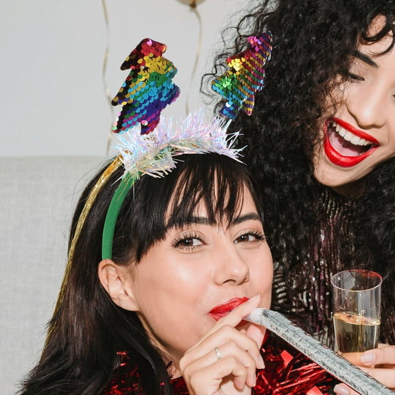 Minkissy Multi Shape Hair Accessories Perfect for Christmas Costume and Festive Decor