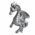 thumbnail image 5 of Large Medieval Dragon Statue, Detailed Outdoor Indoor Garden Decor for Courtyard, Yard, or Home, 5 of 5