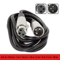 thumbnail image 2 of 3 Pin XLR Male to Female Microphone Balanced Extension Audio Cord Cable Wire,5M, 2 of 6
