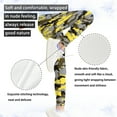 thumbnail image 5 of COEQINE Camo Yellow Grey Black Girls Sport Leggings Buttery Soft Yoga Legging High Waist Pants for Jogging Gym, for 12-13 Years Kids Girls, 5 of 7