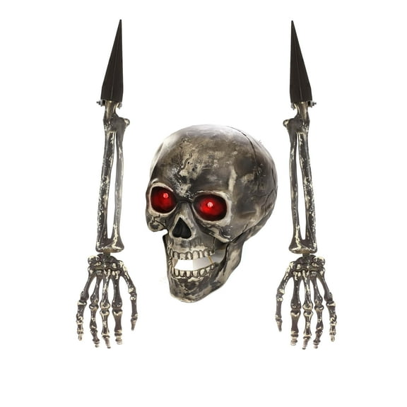 Light Up Skeleton and Hands Decoration