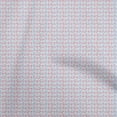 thumbnail image 1 of oneOone Cotton Poplin Twill Red Fabric Triangle Craft Projects Decor Fabric Printed By The Yard 56 Inch Wide-59, 1 of 5