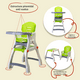 thumbnail image 2 of Silla Periquera Prinsel Caddy 2 en 1 Mesa Actividades verde claro, 2 of 5