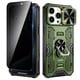 thumbnail image 1 of Funda para teléfono celular VEGO iPhone 15 Pro Max 6.7 pulgadas, color verde militar, 1 of 9