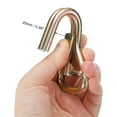 thumbnail image 4 of Ratchet Double J Strap Hook with Latch Load 11023 Lbs Zinc Color for 2" Tie Down Strap, 4 Pack, 4 of 4