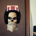 thumbnail image 4 of Muyoka Soporte para casco de calavera de motocicleta, soporte para casco, esencial para entusiastas de las motocicletas, decoraci贸n de pared de cabeza de fantasma con resina, 4 of 7