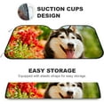 thumbnail image 4 of GZHJMY Car Windshield Sunshade Funny Husky Dog, Foldable Car Visor Front Window Sun Shade for SUV Car 55 x 27.5 inch Keep Vehicle Cool, 4 of 6