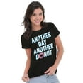 thumbnail image 3 of Another Donut Funny Sweet Tooth Womens Slim Fit Graphic Tee Brisco Brands S, 3 of 5