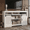 White, variant on Farmhouse TV Stand for 65+ Inch TV, Tall Entertainment Center with Sliding Barn Doors, Rustic Wood Storage Cabinet Media Console for Living Room,White