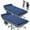 bleu, variante sur Lilypelle Lit de Camp Pliant 2 Pcs, Lit de Camp Pliant Lits de Camp pour Adultes Portables Lits d'Extérieur avec Sacs de Transport pour Voyage en Plein Air Camp Plage Vacances