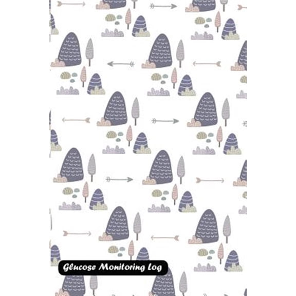 Pre-Owned Glucose Monitoring Log : Tree Pattern Cover (Paperback)