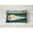 thumbnail image 2 of Dog Portrait/Landscape Painting Fabric Decorative Pillow, 2 of 3
